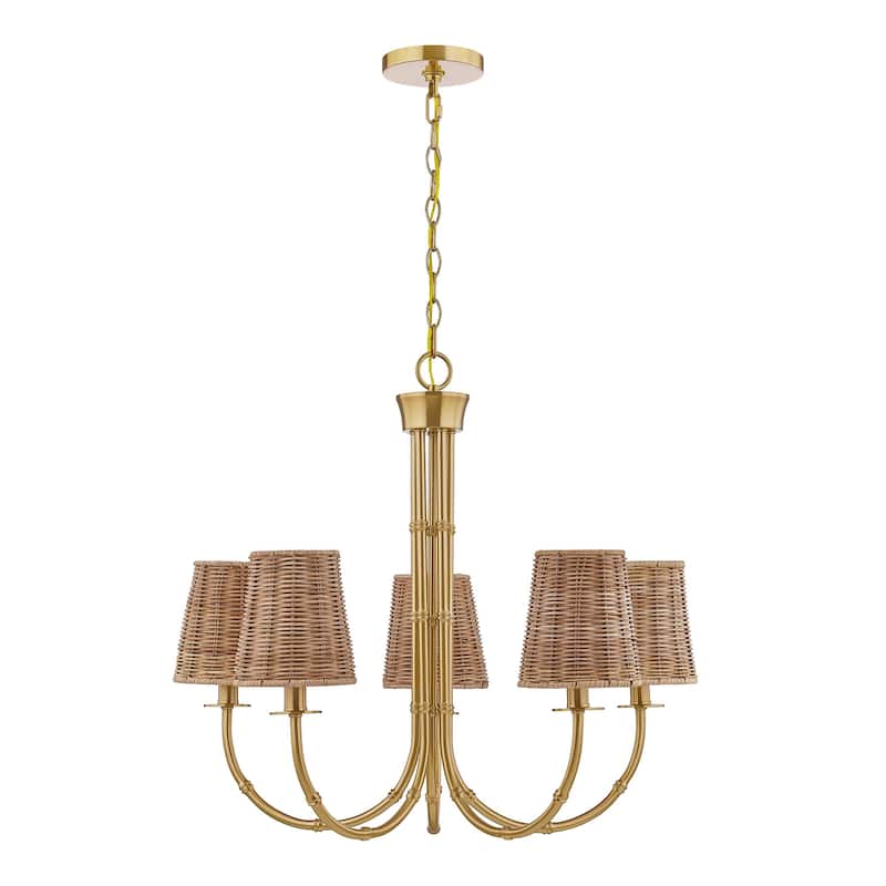 Savoy House 1-3960-5 Ashbury 5 Light 28" Wide LED Chandelier
