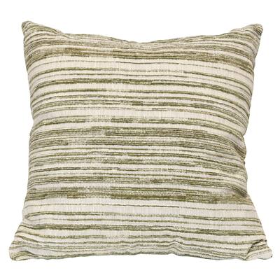 Harp & Finial Catalina Basil Pillow - Down Insert