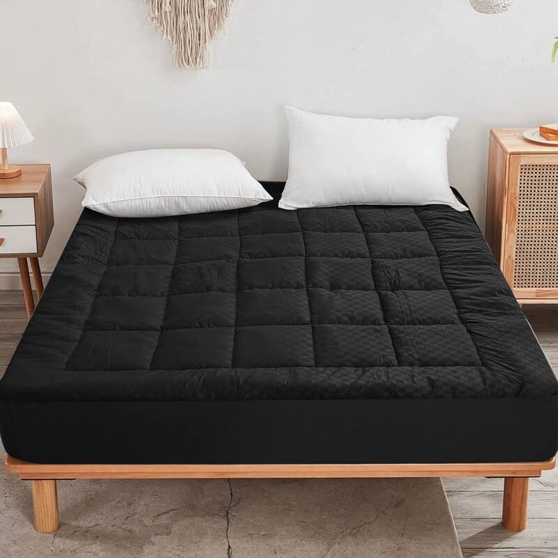 Breathable Down Alternative Mattress Topper with 8-21in Deep Pocket