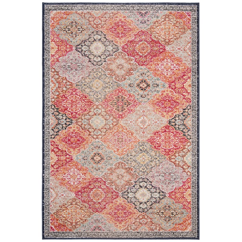 SAFAVIEH Montage Sidonia Indoor/ Outdoor Waterproof Patio Backyard Rug