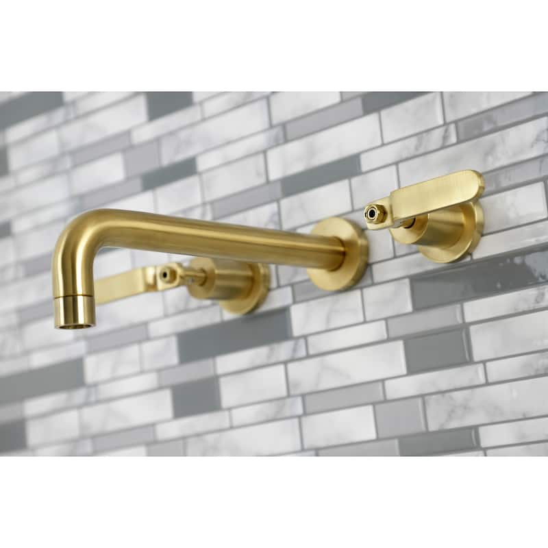 Whitaker Two-Handle 3-Hole Wall Mount Tub Faucet