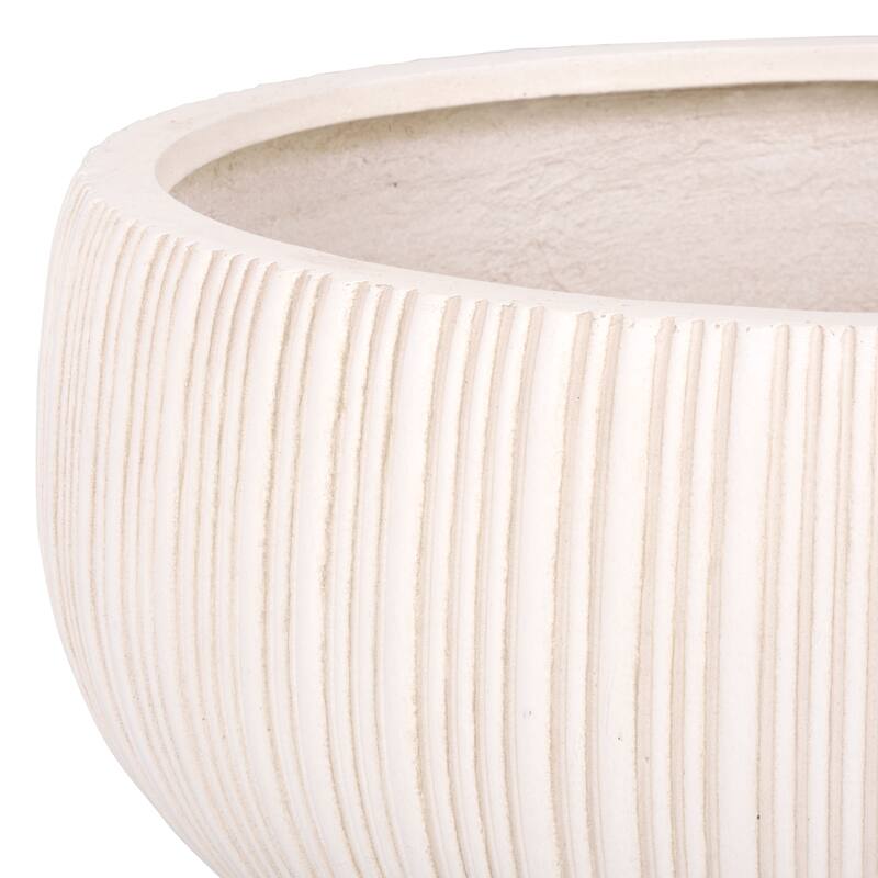 SAFAVIEH Outdoor Living Anita Planter Pot (Set of 3) - 22"W x 22"D x 10"H