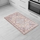 preview thumbnail 1 of 12, World Rug Gallery Traditional Medallion Cushioned Anti-Fatigue Mat 18 in. X 30 in.