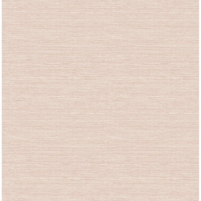 A-Street Prints Agave Light Pink Faux Grasscloth Wallpaper