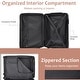 preview thumbnail 25 of 26, Hardshell Luggage, Lightweight Durable ABS Suitcase with Double Spinner Wheels, TSA Lock, 20 Inch Travel Carry On Luggage