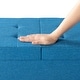 preview thumbnail 15 of 89, 30 Inch Smart Lift Top Button Tufted Fabric Storage Ottoman by Crown Comfort