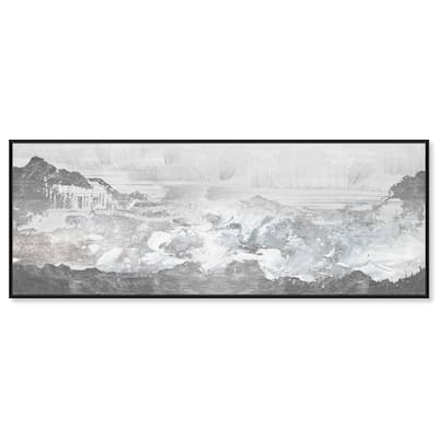 Inspired Neutral Morning Panoramic Canvas by Art Remedy