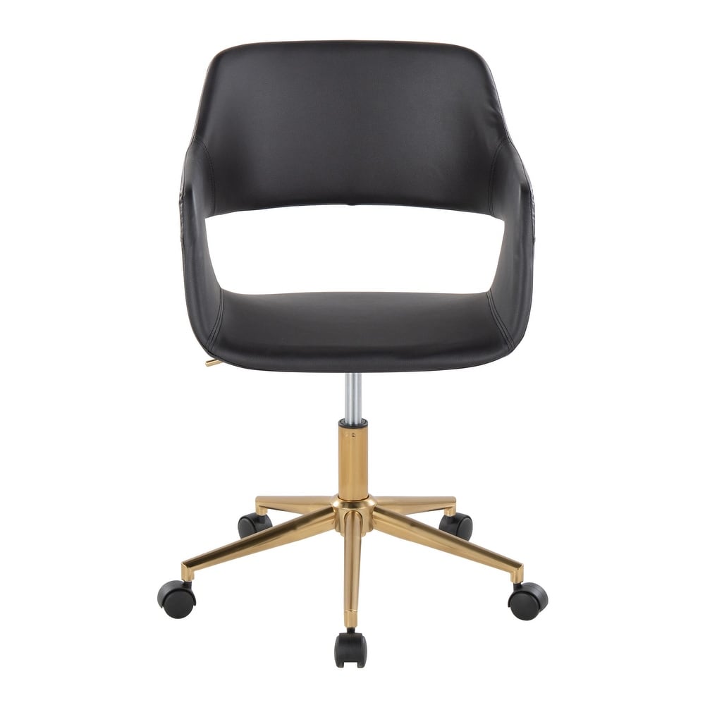Carson Carrington Vallen Adjustable Task Chair with 5-Star Base