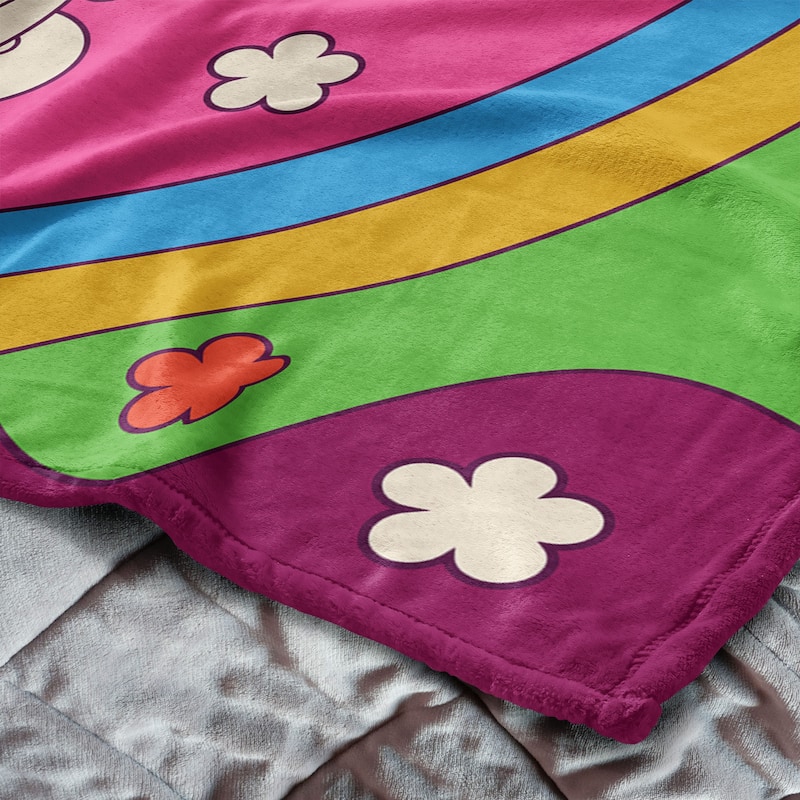Warner Brothers Powerpuff Girls Silk Touch Throw Blanket