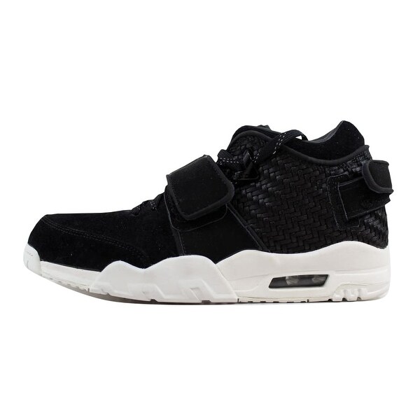 nike air trainer cruz black suede