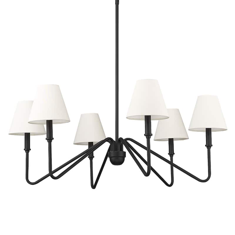 Kennedy 29.75" Wide 6-Light Chandelier