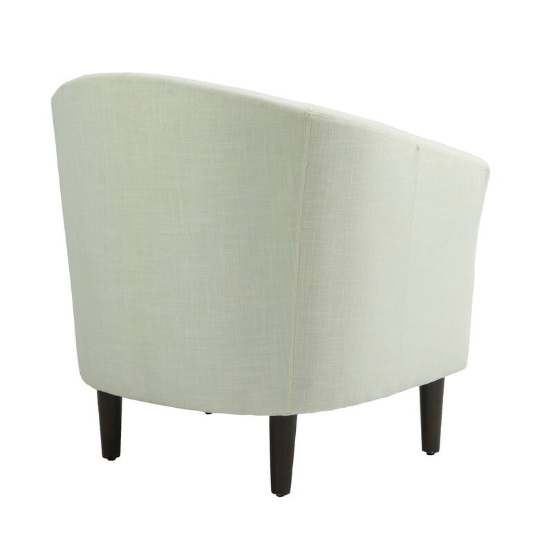 2 Set Modern Accent Chair Upholstered Barrel Chair