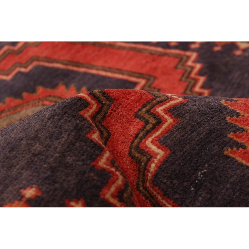 ECARPETGALLERY Hand-knotted Konya Anatolian Red Wool Rug - 3'1 x 12'6