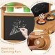 preview thumbnail 5 of 8, Gymax Kids Mud Kitchen w/Faucet Removable Sinks Chalkboard Stovetops