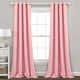 preview thumbnail 89 of 119, Lush Decor Insulated Grommet Blackout Curtain Panel Pair