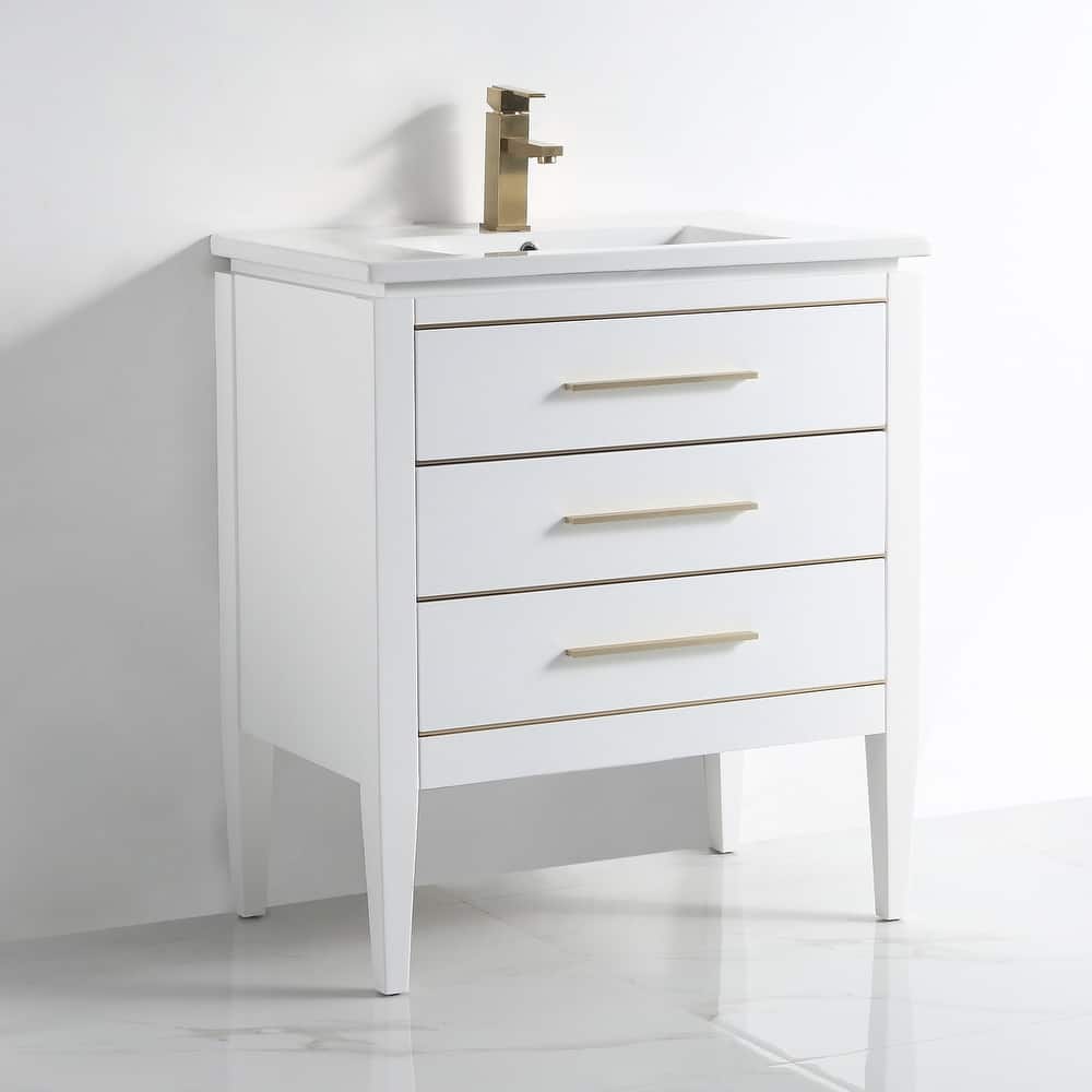 Ayer 30" Single Bathroom Vanity Set - 18D x 30W x 34H