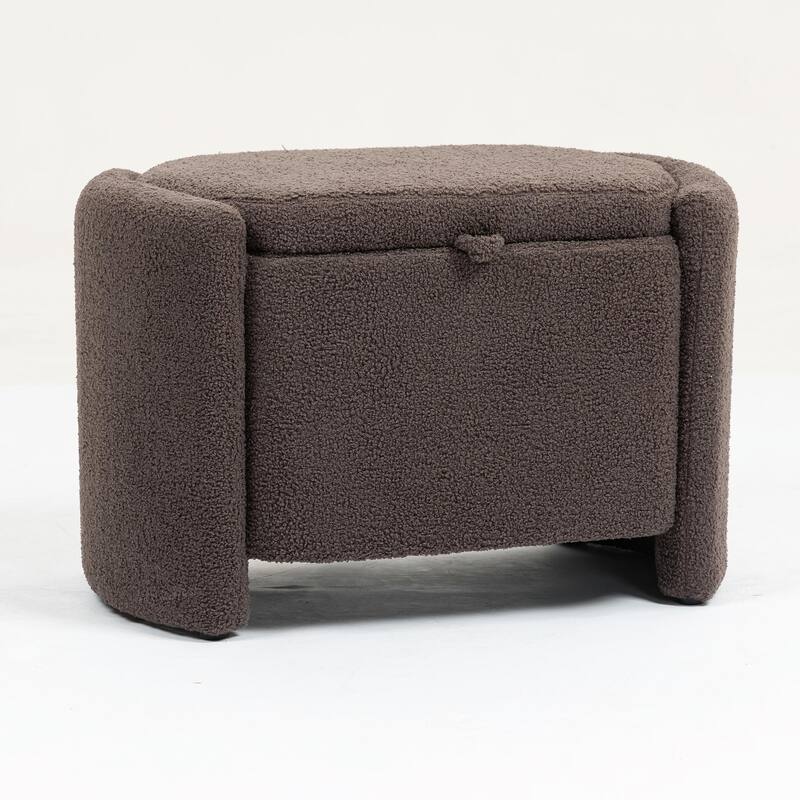 Reading Chair with Hidden Storage - Mid Century Design