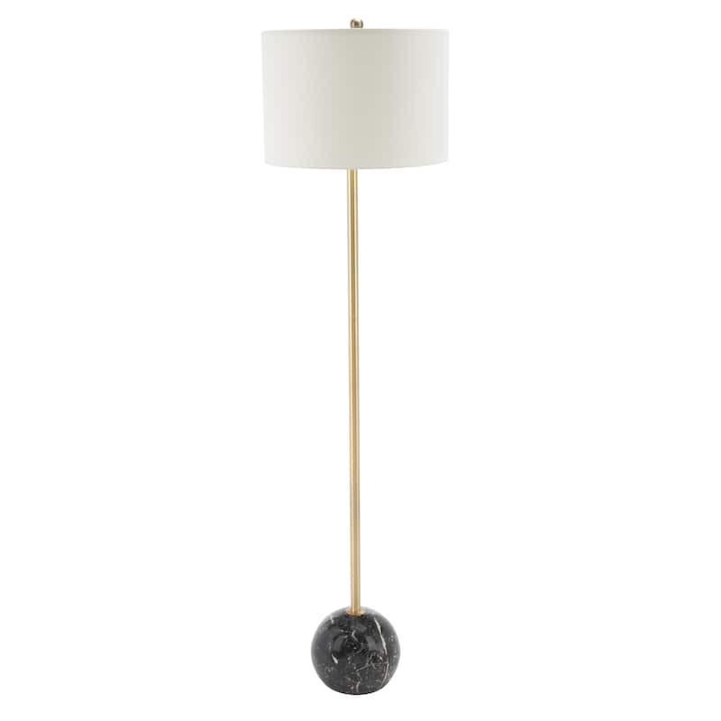 SAFAVIEH Lighting Marjolein Modern 64-inch Floor Lamp - 17 In. W x 17 In. D x 64 In. H - 17Wx17Dx64H