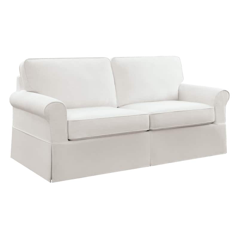 Porch & Den Zuni Mid-century Slip Cover Sofa