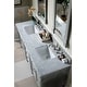 preview thumbnail 29 of 31, James Martin Vanities Brittany 72" Double Vanity, Urban Gray