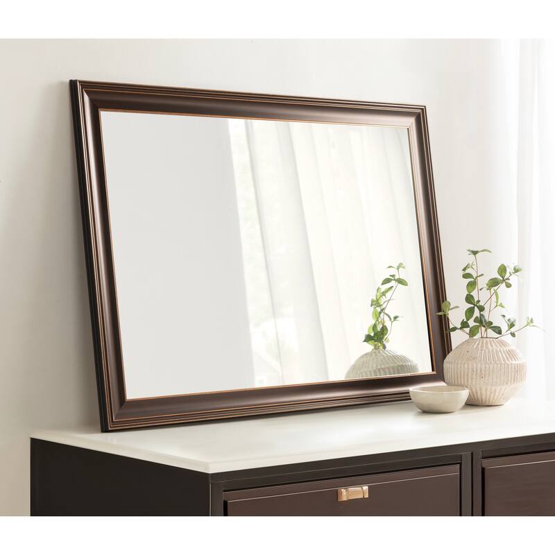 Kate and Laurel Galiano Rectangle Bathroom Wall Mirror