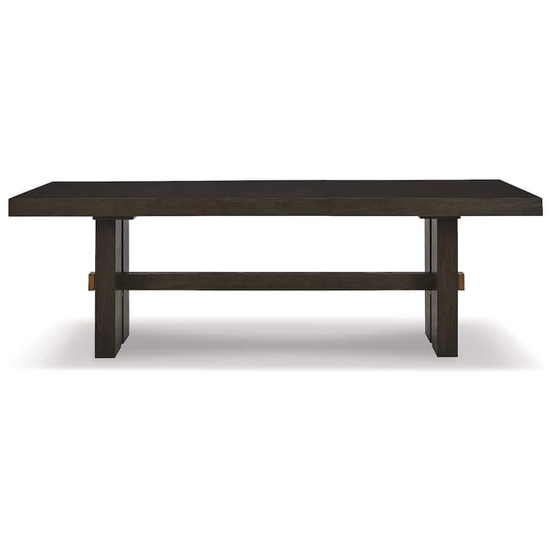 Signature Design by Ashley Burkhaus Dark Brown 5-Piece Dining Package
