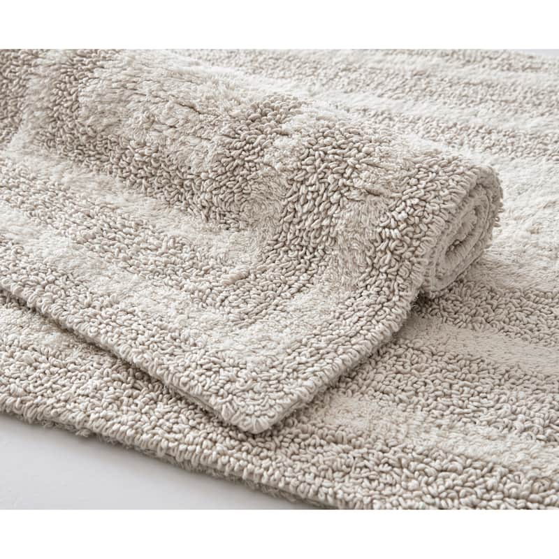 Eddie Bauer Logan Cotton 2 Piece Bath Rug Set