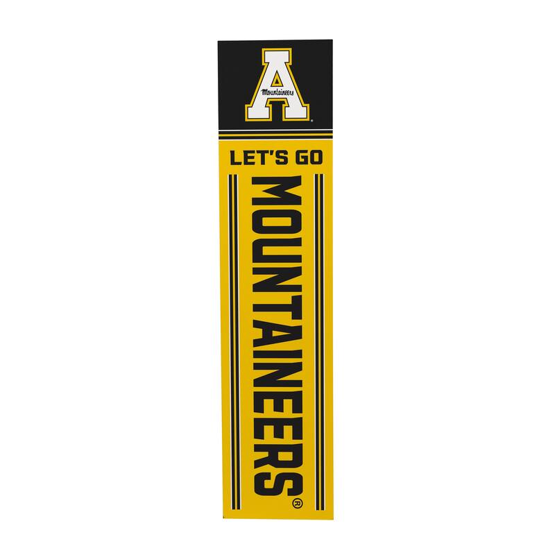 47" Double Sided Seasonal Porch Leaner, Appalachian State University - 47" x 11.25"