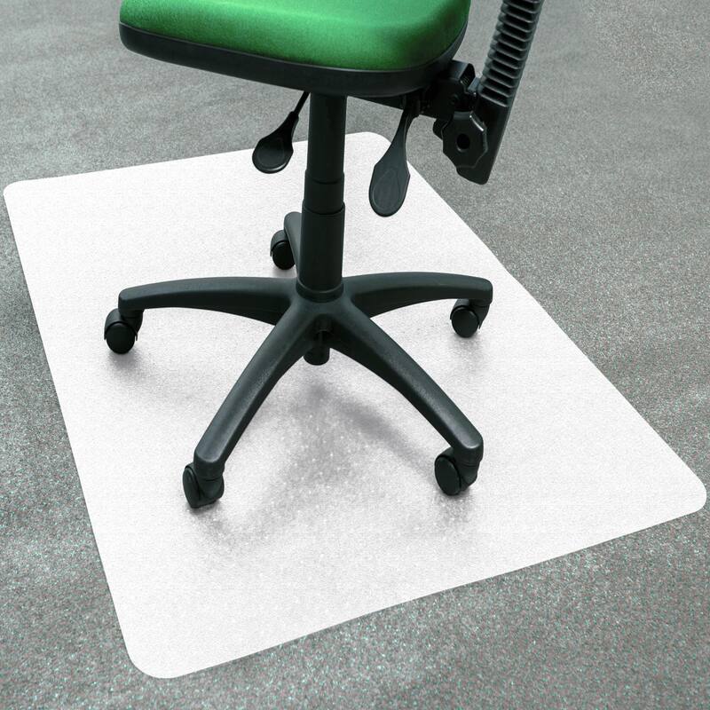 Cleartex® Polypropylene Rectangular Chair Mat for Carpets - 29" x 46"