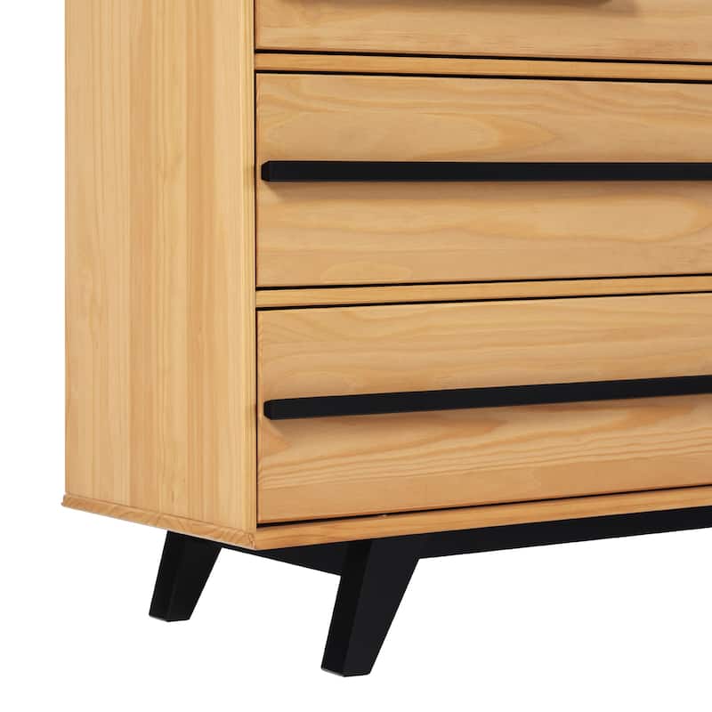Middlebrook Designs Contemporary Solid Wood 6-Drawer Dresser