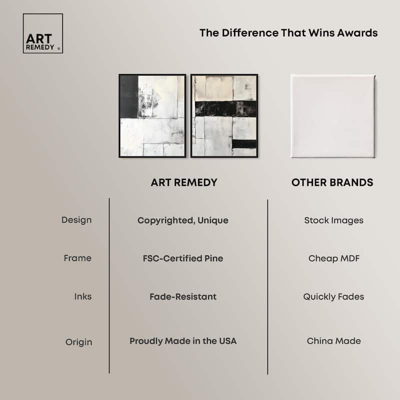 Midnight Canvas Set of 2 by Art Remedy