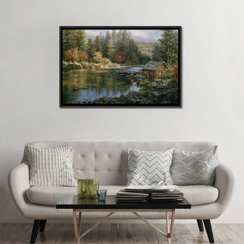 iCanvas "Campers Haven" by Nicky Boehme Framed Canvas Print