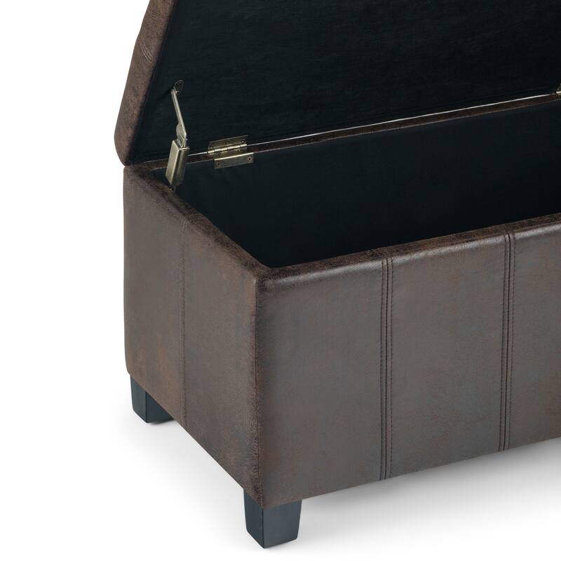 Modern Storage Ottoman Bench