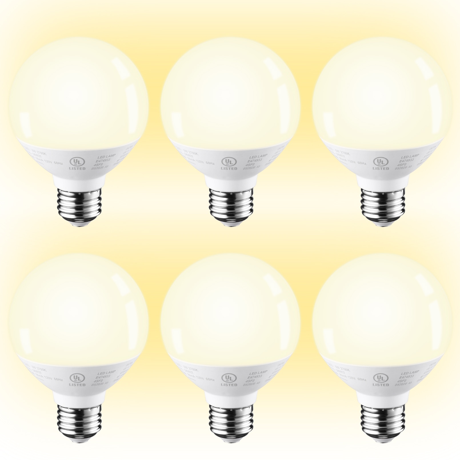 Vanity Globe Light Bulbs G25 LED for Bathroom Mirror Decorative - Bed Bath  & Beyond - 13888592