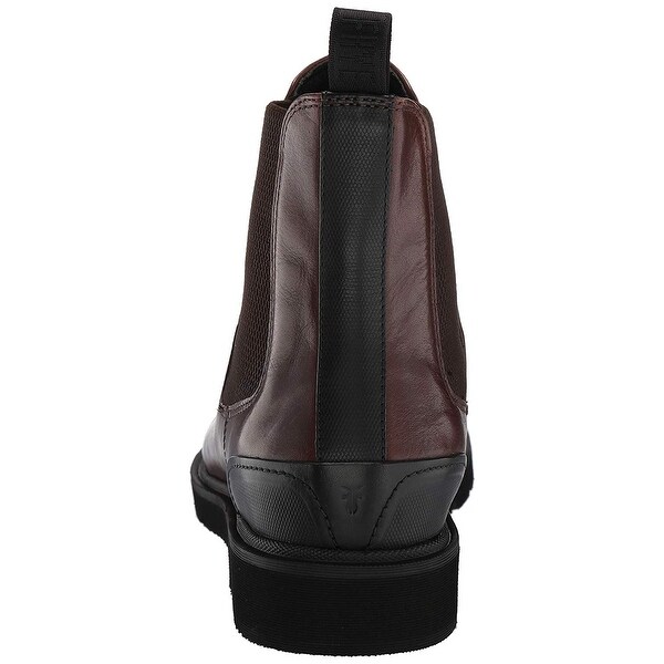 frye men's terra leather chelsea boots