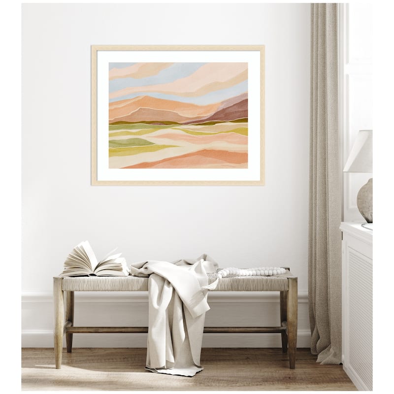 Kate and Laurel Framed Art Compassion by Nikita Jariwala