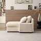 preview thumbnail 20 of 19, Oaks Aura 1-seat Corduroy Upholstery Sleeper Sofa, Modern Luxury Muticolors Choice Daybed