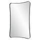 preview thumbnail 4 of 4, Uttermost Loudon Black Vanity Mirror - 22"W x 34"H x 1"D