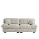 preview thumbnail 14 of 24, 89" Tufted Sofa Cloud Shaped Couch