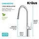preview thumbnail 104 of 149, Kraus 2-Function 1-Handle 1-Hole Pulldown Sprayer Brass Kitchen Faucet