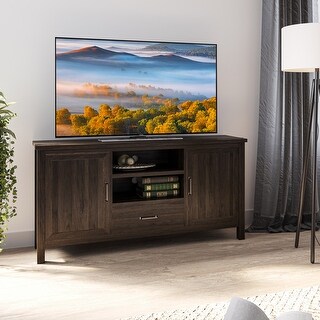 FITUEYES Supporto TV da Pavimento per 32-60 Pollici, 70° Girevole e 8 Altezza Regolazione