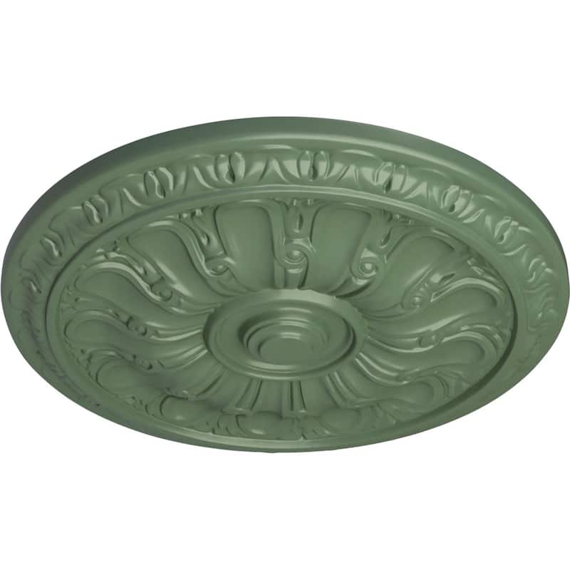 15 3/4"OD x 5/8"P Kirke Ceiling Medallion
