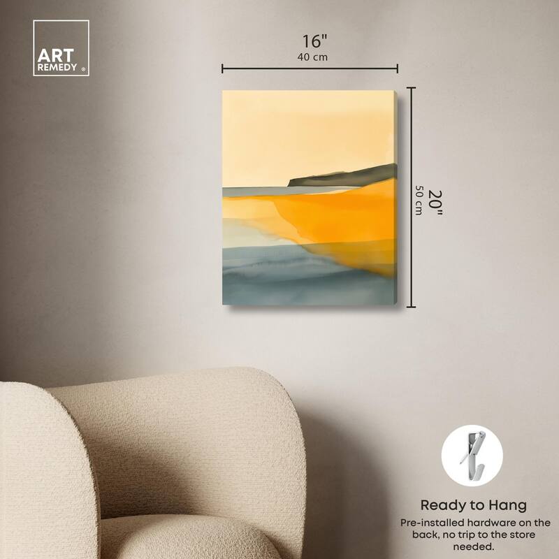Glistening Beach Dreams I Canvas by Art Remedy, Gallery Wrapped