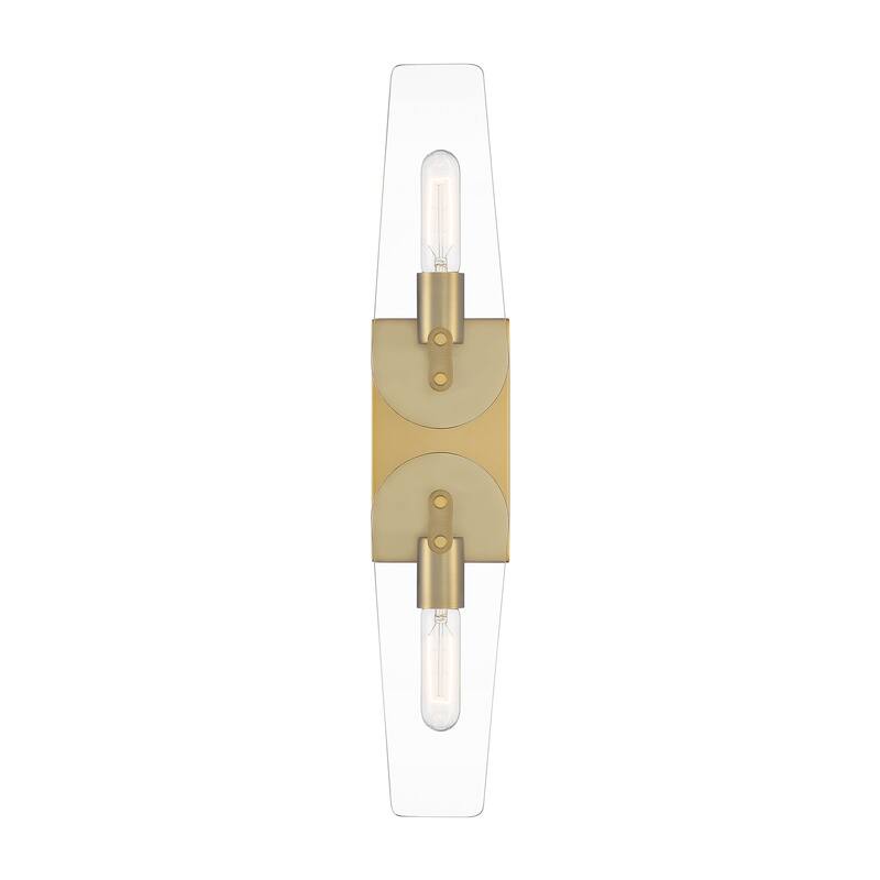 Bergen Beach 2 Light Wall Sconce - 4.5