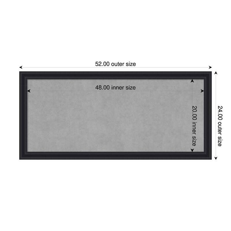 Amanti Art Dalat Black Framed - 52 x 24 in - Dalat Black