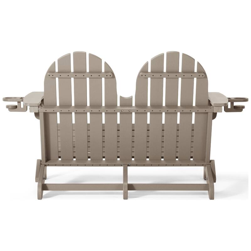 Hanniford Poly Adirondack 49 Inch Folding Bench