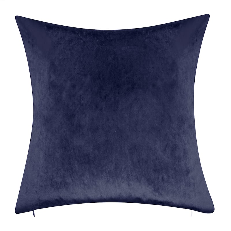 Edie At Home Ruched Velvet Decorative Throw Pillow Bed Bath