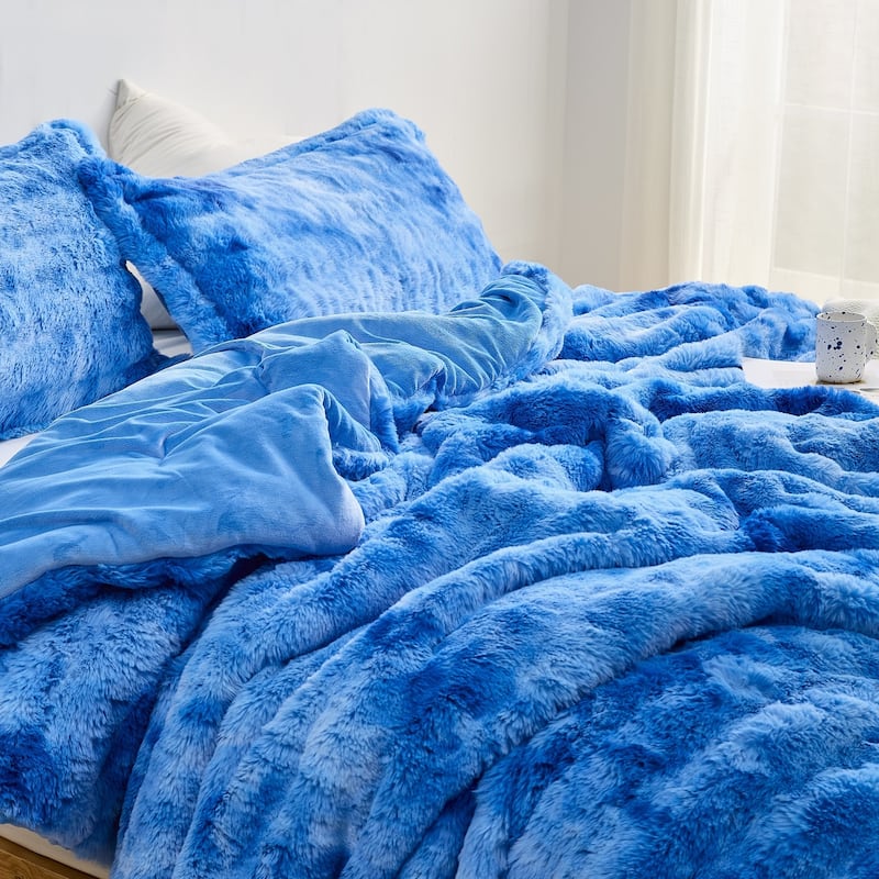 Snowball® Chunky Bunny - Coma Inducer® Oversized Comforter Set - Cloudy Day Blue