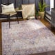Adenia Vintage Medallion Printed Area Rug - 7'6" x 9'6" - Brown/Blue