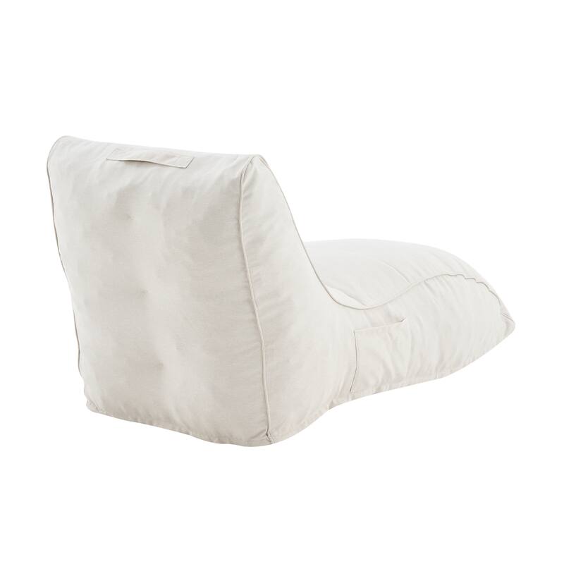 Christopher Knight Home - Ethel Casual Outdoor Upholstered Bean Bag Chair
